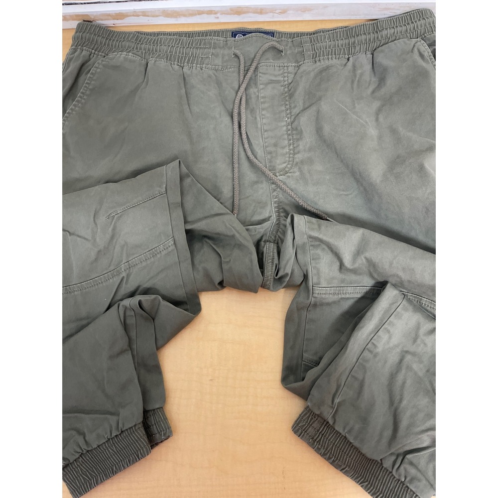 American Rag Cie Mens XXL Olive Green Elastic Waist Jogger Pants Drawstring